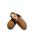 Suede Clogs