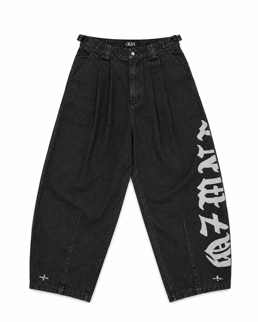“iLustrado” Clasp Buckle Pants