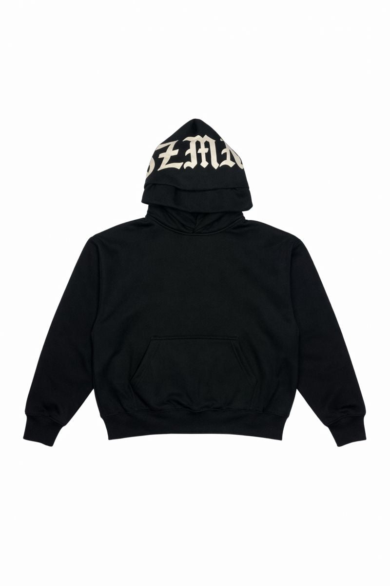Ying Yang Double Hoodie BLACK