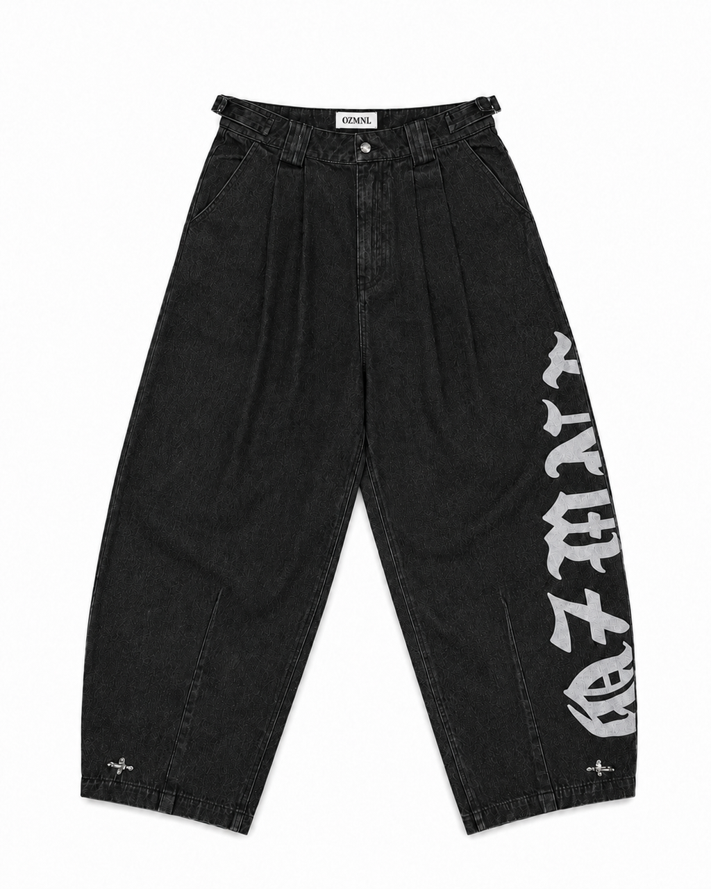 “iLustrado” Clasp Buckle Pants