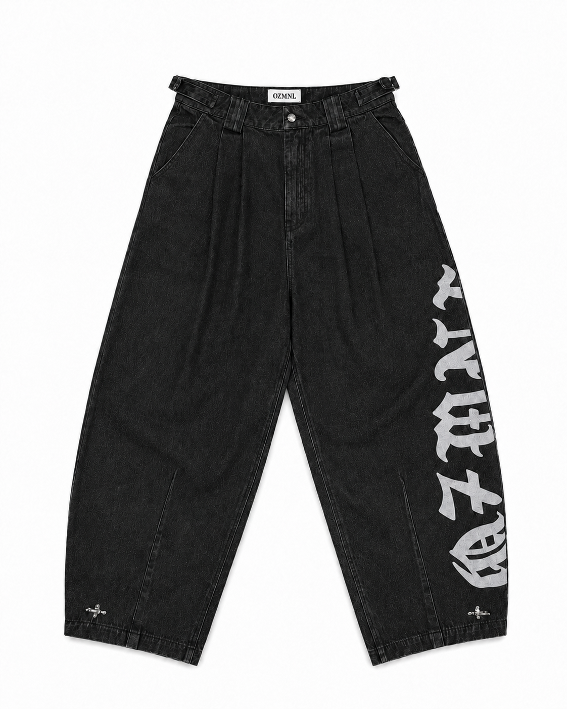 “iLustrado” Clasp Buckle Pants