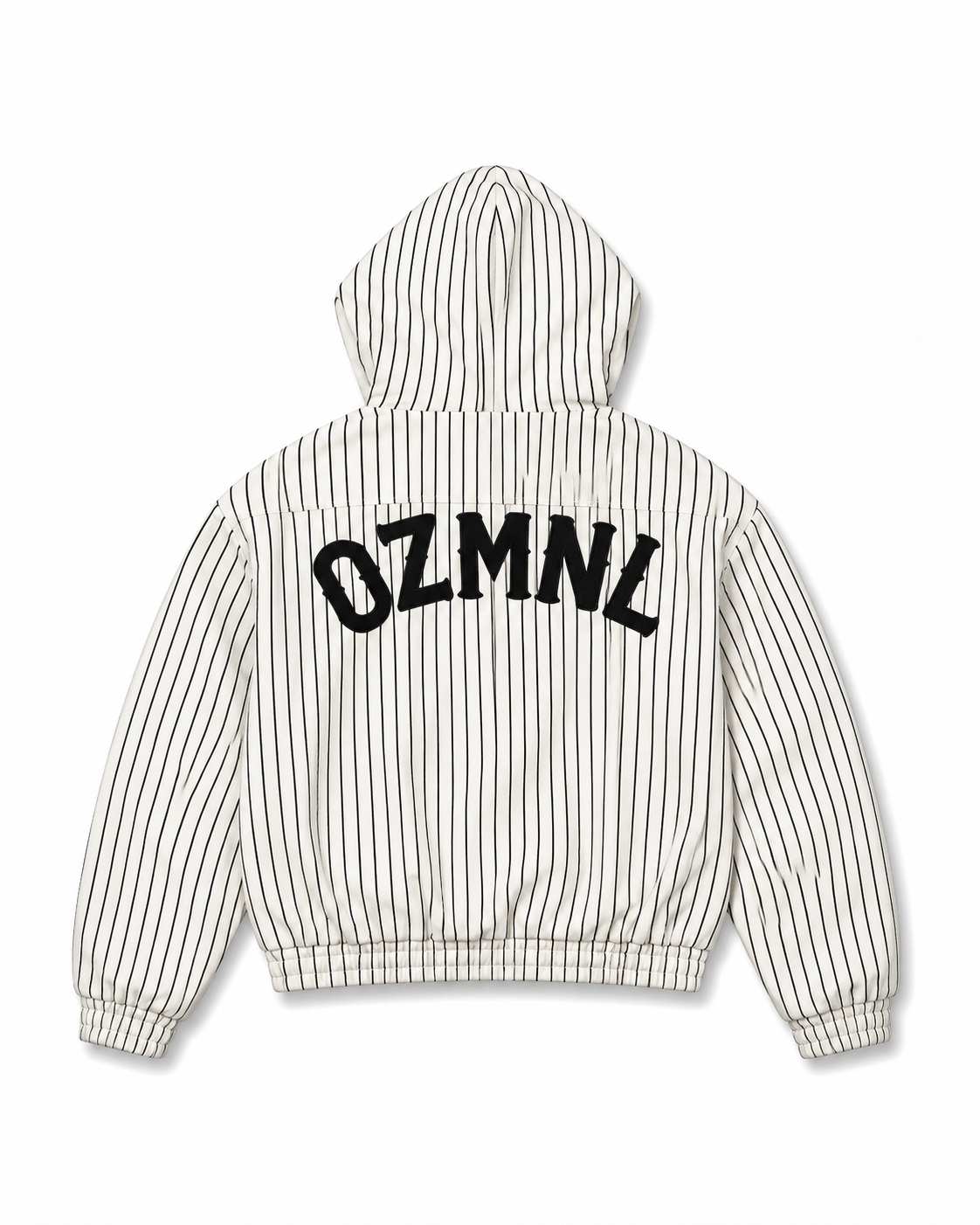 "Dugouts" Pinstripe Clasp Buckle Jacket