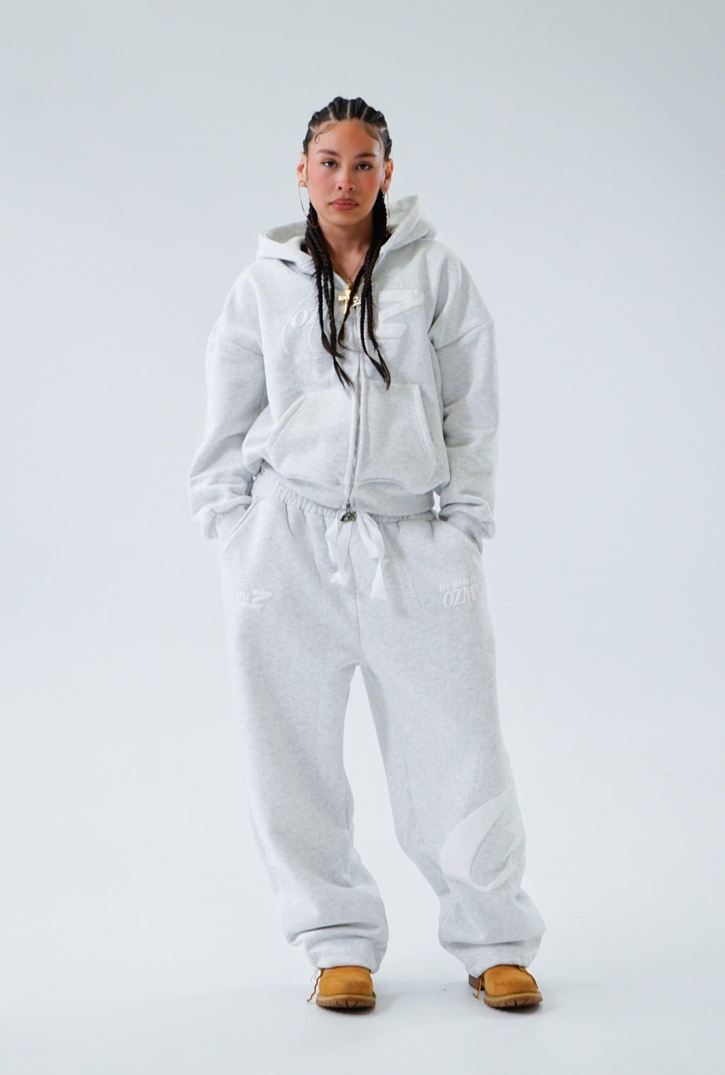 DropOutz V2 Trackpants SNOW GREY
