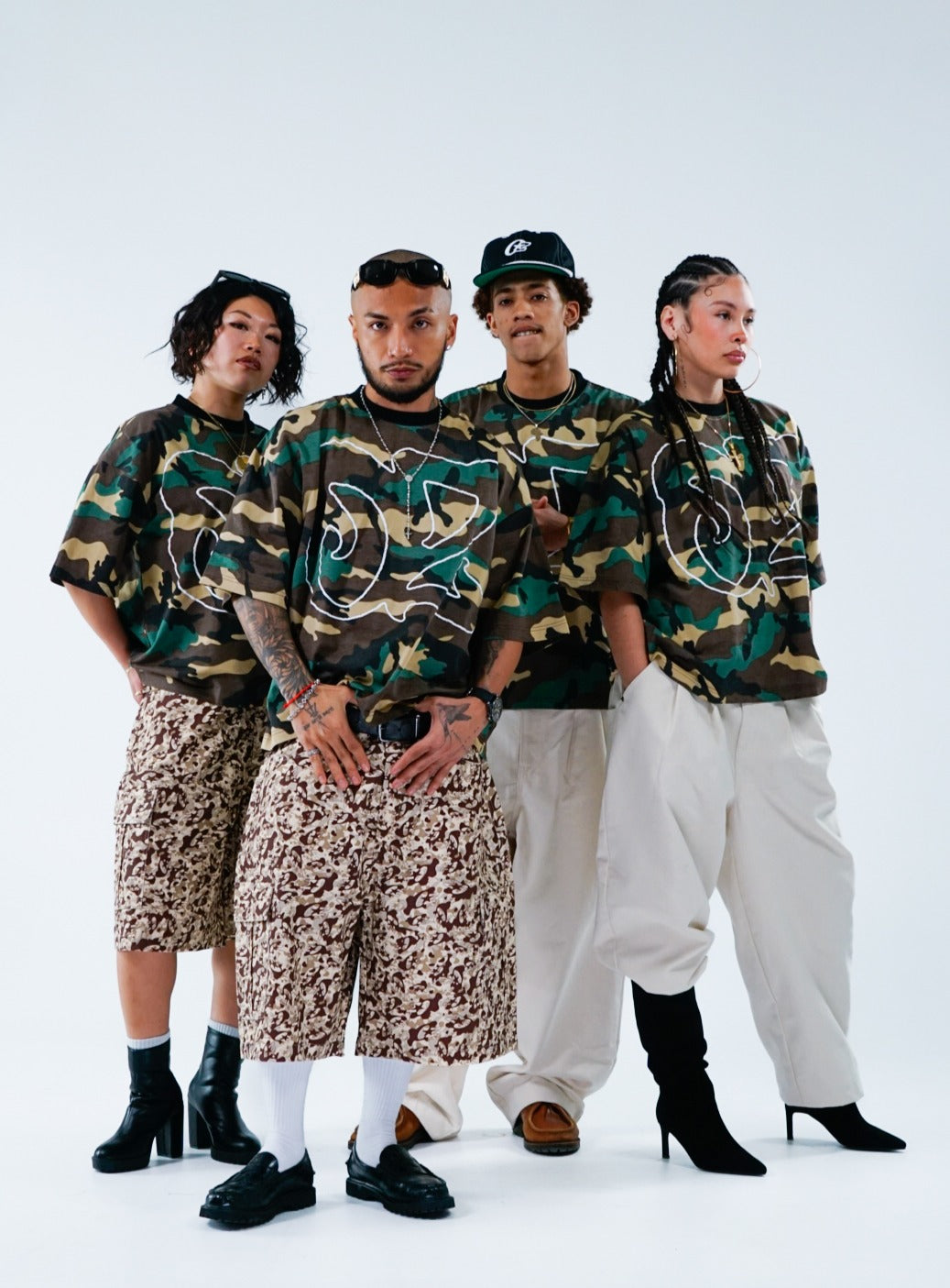 Retreat? Hell! Camou Shorts