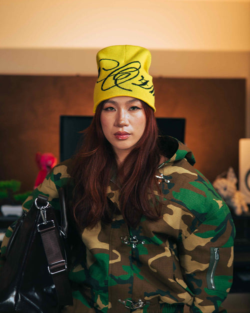 Script Logo Beanie