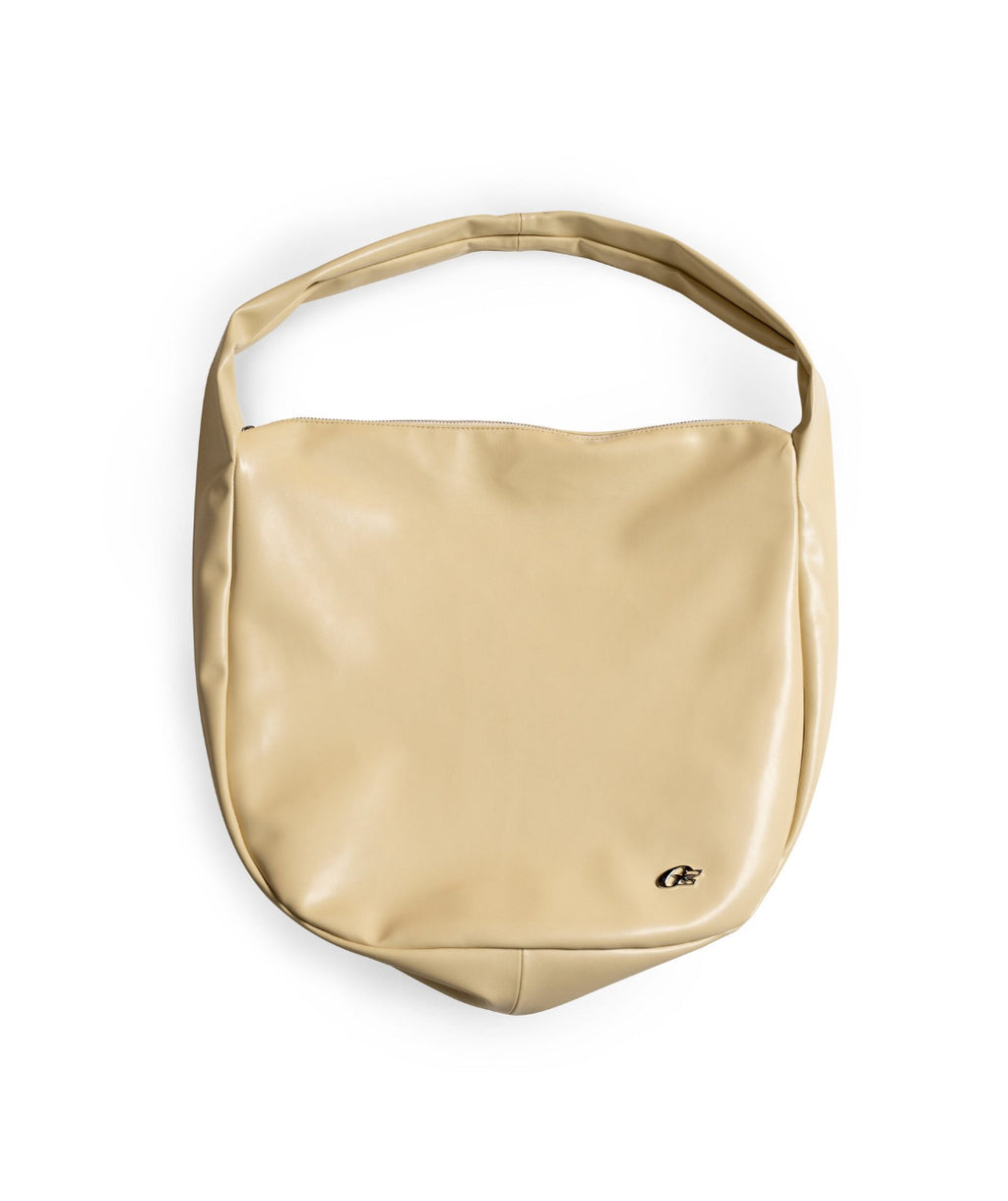 Leather Shoulder Bag CREAM