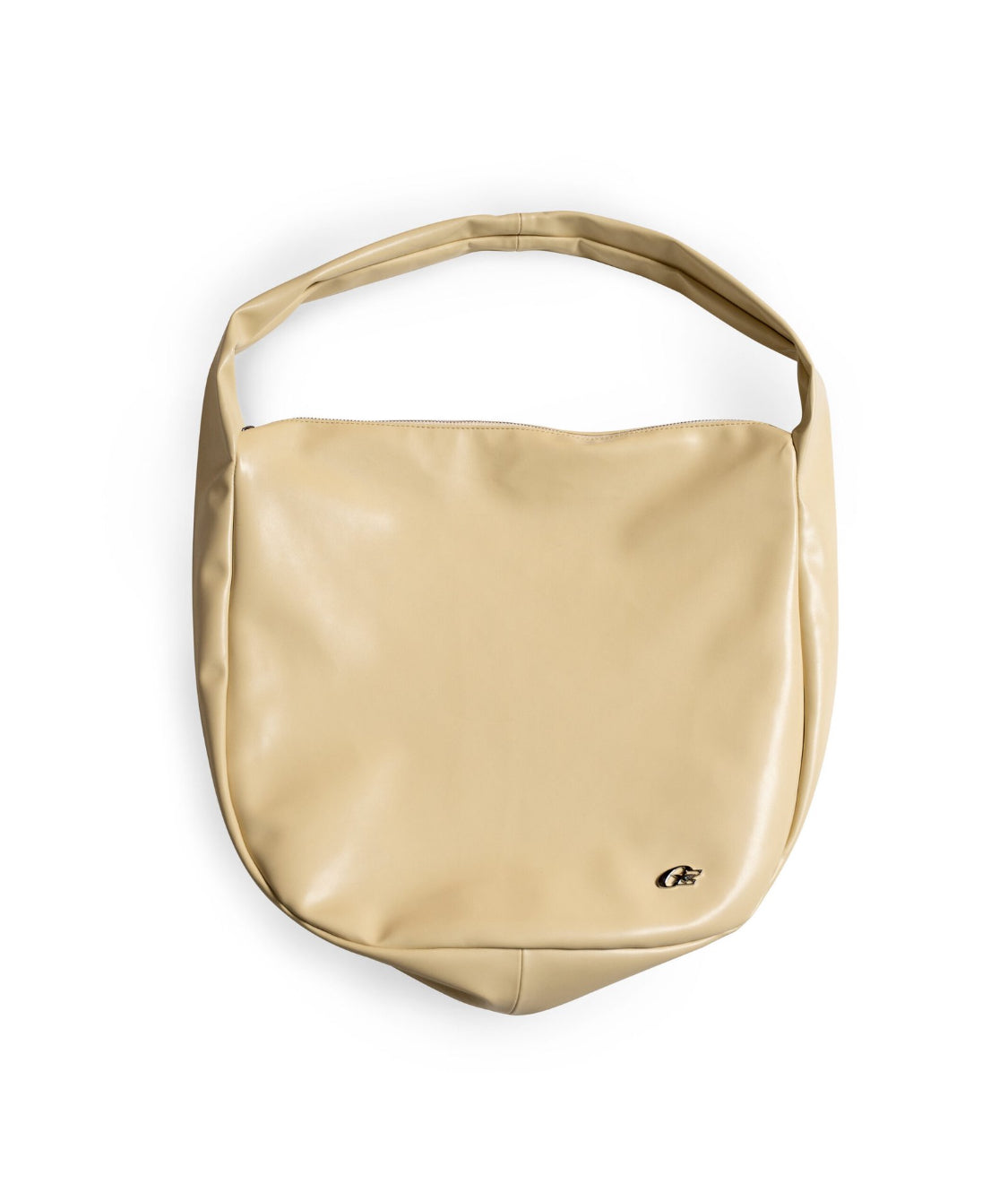 Leather Shoulder Bag CREAM