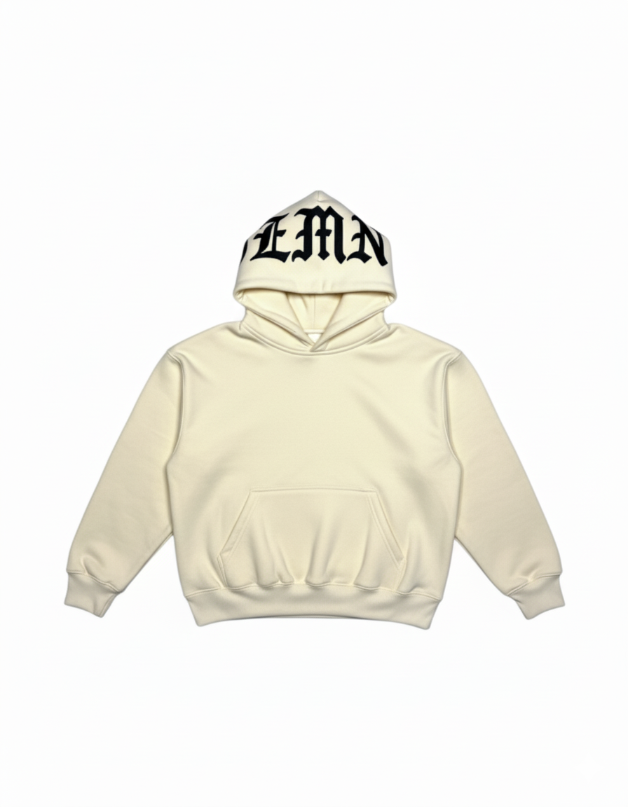 Ying Yang Double Hoodie CREAM