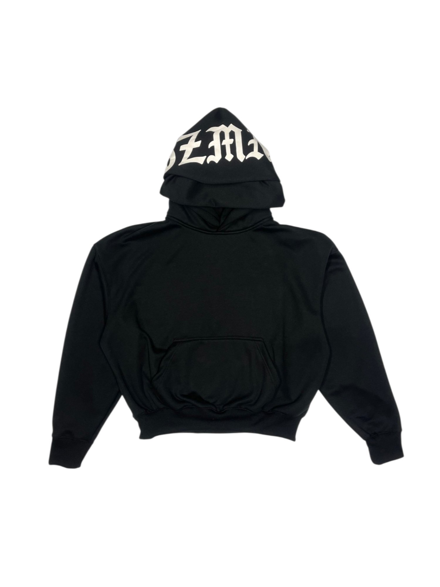 YING YANG DOUBLE HOODIE "BLACK"
