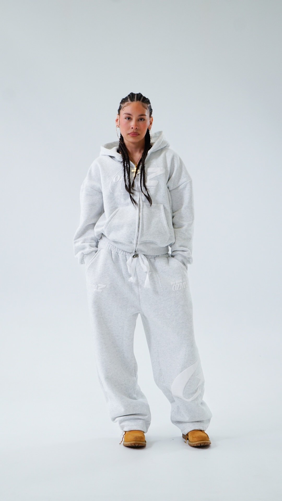 DROPOUTZ V3 PANTS "SNOW GREY" - Image 2