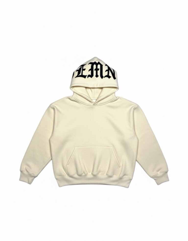 YING YANG DOUBLE HOODIE "CREAM"